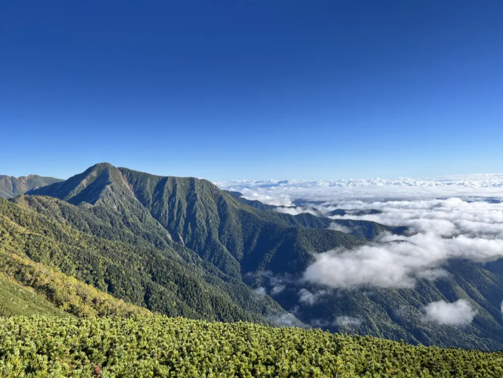 Gorgeous view of Mt. Jōnen